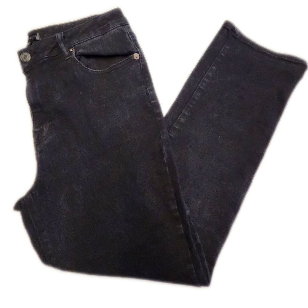 Daily Thread High Waisted Black Stretch Skinny Jeans Size 10